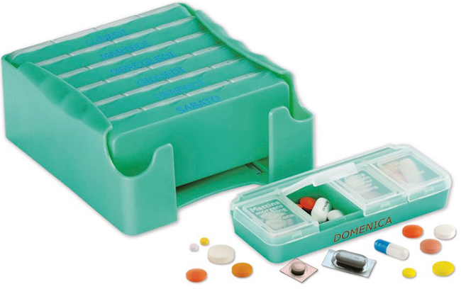 PILLOLIERA PILLOLBOX CONTENITORE 7GIORNI MADE IN ITALY - Farmaciapacini.it
