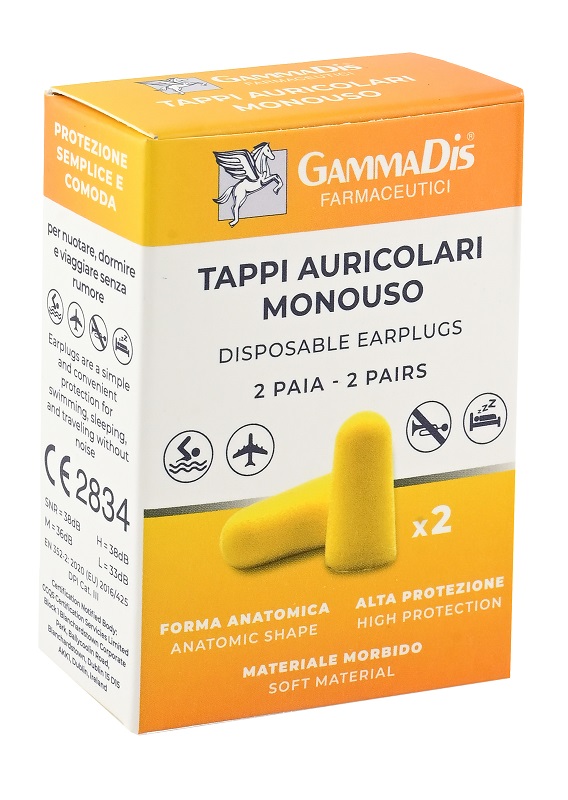 TAPPO AURICOLARE EAR GOMMAPIUMA 4 PEZZI - Farmaciapacini.it