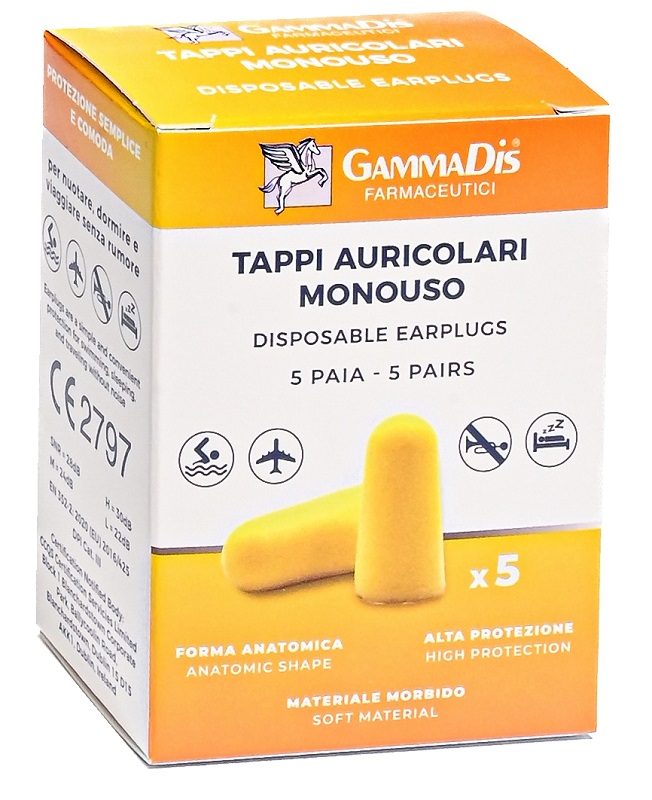 TAPPO AURICOLARE EAR GOMMAPIUMA 10 PEZZI - Farmaciapacini.it