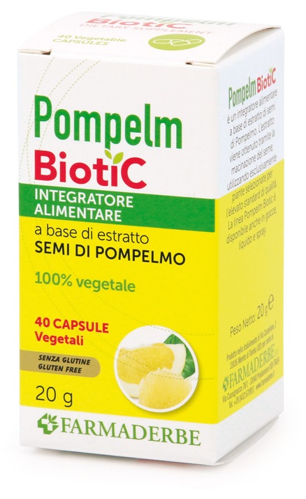POMPELMBIOTIC 40 CAPSULE 16 G - Farmaciapacini.it
