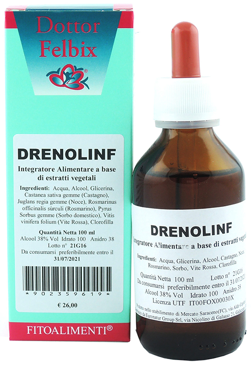 DRENOLINF GOCCE 100 ML - Farmaciapacini.it