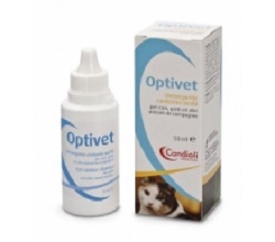 OPTIVET DETERGENTE PER OCCHI PER CANI E GATTI FLACONE 50 ML - Farmaciapacini.it