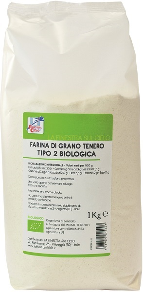 FSC FARINA DI GRANO TENERO TIPO 2 BIO 1 KG - Farmaciapacini.it
