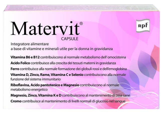 MATERVIT 30 CAPSULE - Farmaciapacini.it