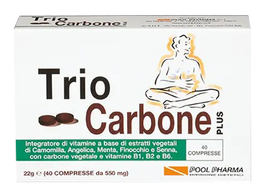 TRIOCARBONE PLUS 40 COMPRESSE - Farmaciapacini.it