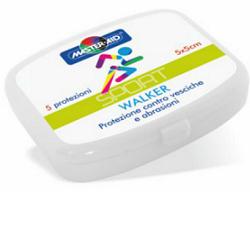 PROTEZIONE TALLONE VESCICHE E ABRASIONI MASTER-AID SPORT WALKER 5X5 5 PEZZI - Farmaciapacini.it