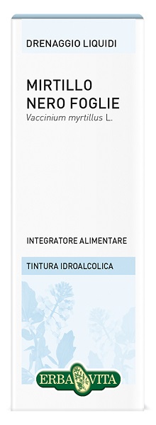 MIRTILLO NERO FOGLIE TINTURA IDROALCOLICA 50 ML EBV - Farmaciapacini.it