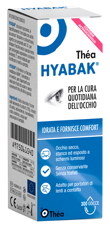 HYABAK SOLUZIONE OFTALMICA 10 ML - Farmaciapacini.it