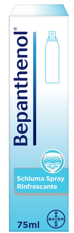 SCHIUMA SPRAY RINFRESCANTE BEPANTHENOL 75ML - Farmaciapacini.it