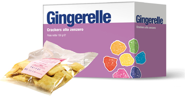 GINGERELLE CRAKERS ZENZERO 150 G - Farmaciapacini.it