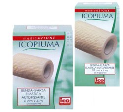 ICOPIUMA BENDA GARZA ELASTICA AUTOFISSANTE CM8X4MT - Farmaciapacini.it
