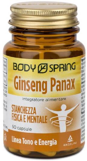 BODY SPRING GINSENG 50 CAPSULE - Farmaciapacini.it