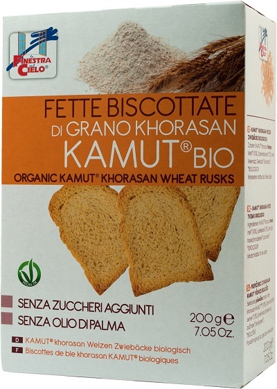 FSC FETTE BISCOTTATE DI KAMUT BIO SENZA ZUCCHERI AGGIUNTI CON OLIO DI GIRASOLE SENZA OLIO DI PALMA 200 G - Farmaciapacini.it
