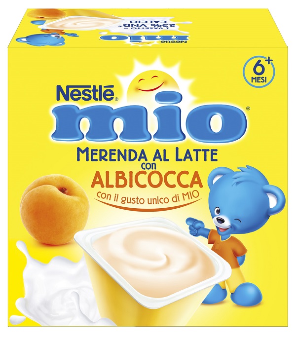 MIO MERENDA ALBICOCCA 4 X 100 G - Farmaciapacini.it