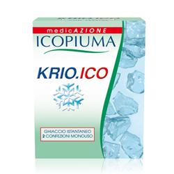 GHIACCIO ISTANTANEO MONOUSO ICOPIUMA KRIO 2 BUSTE - Farmaciapacini.it