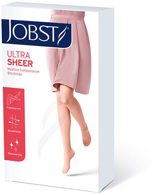 CALZA COMPRESSIVA JOBST ULTRASHEER 10-15MMHG COLLANT FUME4 ARTICOLO 797850000500 - Farmaciapacini.it