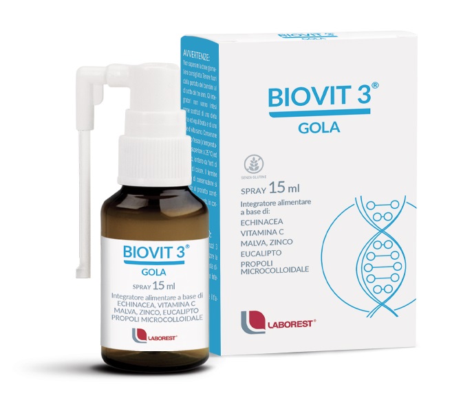 BIOVIT 3 GOLA 1 FIALA 15 ML SPRAY - Farmaciapacini.it