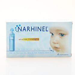 SOLUZIONE FISIOLOGICA PER ASPIRATORE NASALE NARHINEL 20 FIALE DA 5ML - Farmaciapacini.it
