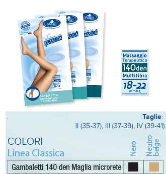 SAUBER GAMBALETTO 140 MAGLIA MICRORETE NEUTRO BEIGE 4 LINEA CLASSICA - Farmaciapacini.it