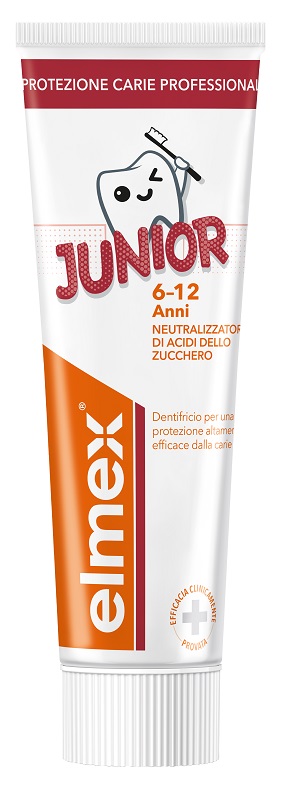 ELMEX JUNIOR PROFESSIONAL DENTIFRICIO 75 ML - Farmaciapacini.it