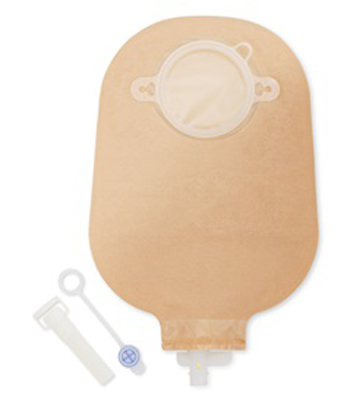 SACCA PER UROSTOMIA DANSAC NOVA 2 ANATOMICA TRASPARENTE MIDI CON RUBINETTO DI CHIUSURA DI SICUREZZA 55MM 10 PEZZI + 1 ADATTATORE E 10 TAPPINI ESTERNI - Farmaciapacini.it