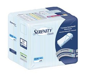 TRAVERSA SALVAMATERASSO PER INCONTINENZA SERENITY CLASSIC RIMBOCCABILE MISURA 80X180CM 30 PEZZI - Farmaciapacini.it