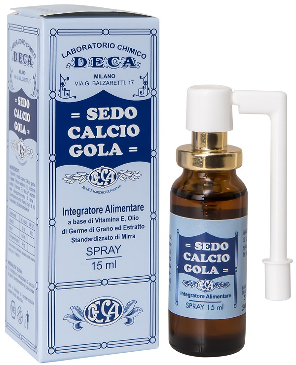 SEDO CALCIO GOLA SPRAY 15 ML - Farmaciapacini.it
