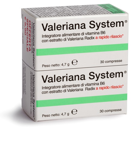 VALERIANA SYSTEM 30 COMPRESSE + 30 COMPRESSE - Farmaciapacini.it