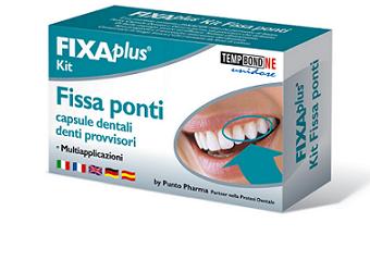 CEMENTO PROVVISORIO PER PONTI FIXAPLUS KIT 1 PEZZO - Farmaciapacini.it