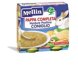 MELLIN PAPPA COMPLETA CONIGLIO 250 G 2 PEZZI - Farmaciapacini.it
