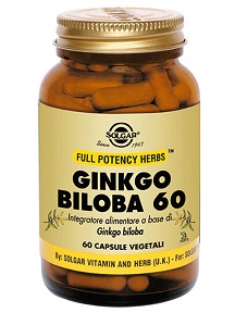 GINKGO BILOBA 60 60 CAPSULE VEGETALI - Farmaciapacini.it