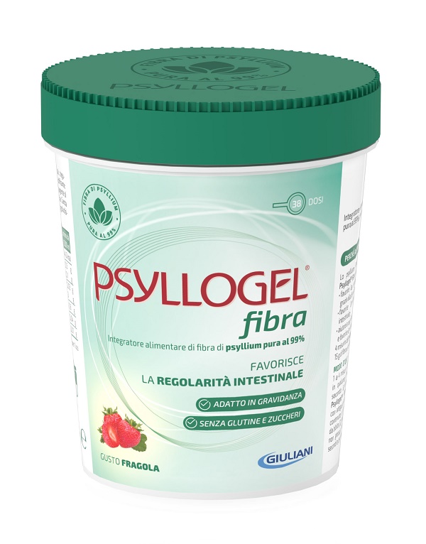 PSYLLOGEL FIBRA FRAGOLA VASO 170 G - Farmaciapacini.it