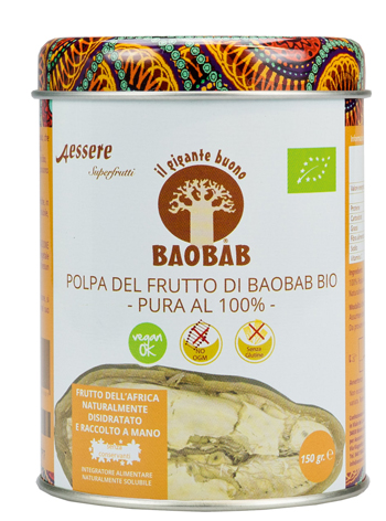 BAOBAB AESSERE POLPA BIO 150 G - Farmaciapacini.it