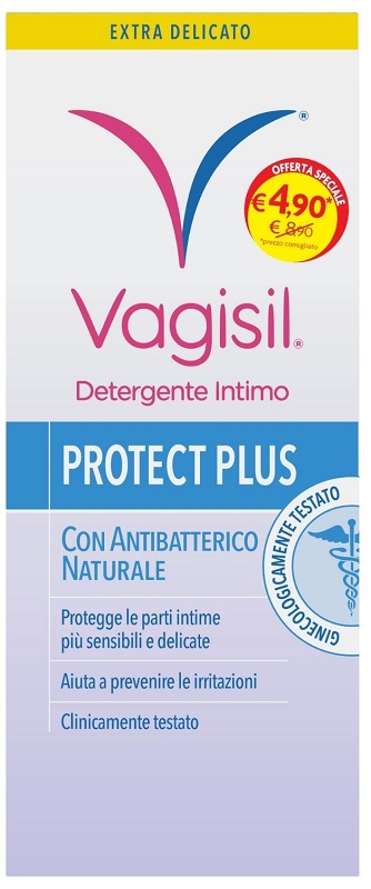 VAGISIL DETERGENTE INTIMO PROTECT PLUS 250 ML - Farmaciapacini.it