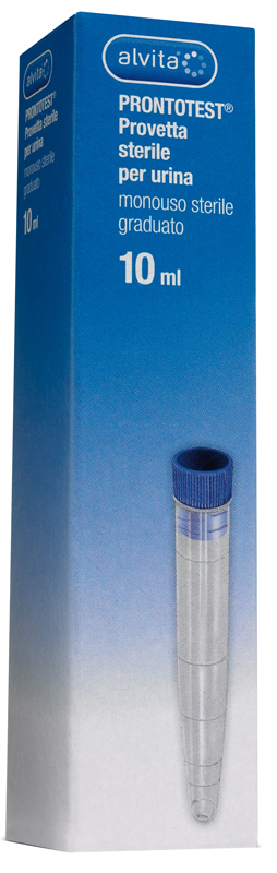 PROVETTA PER URINA ALVITA PRONTOTEST GRADUATA 10ML - Farmaciapacini.it