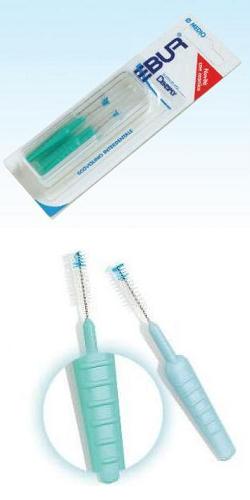 EBUR SCOVOLINO FINE CON MANICO IN ASTUCCIO TASCABILE 5 PEZZI - Farmaciapacini.it
