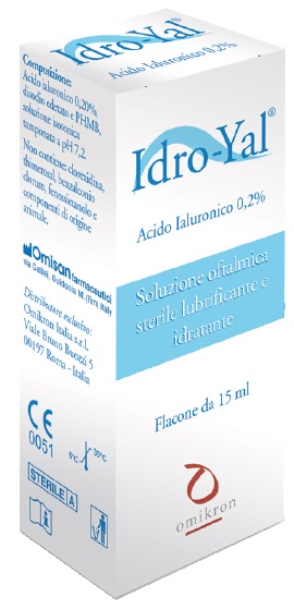 SOLUZIONE LUBRIFICANTE IDRO YAL 15 ML PER LENTI A CONTATTO - Farmaciapacini.it