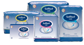 PANNOLONE PER INCONTINENZA CON PROTEZIONI DISCRETE MORBIDE E ANATOMICHE CON NUCLEO SUPER ASSORBENTE E UNO SPECIALE FILTRANTE ESTERNO TRASPIRANTE SOFFISOF LADY NORMALE 12 PEZZI - Farmaciapacini.it