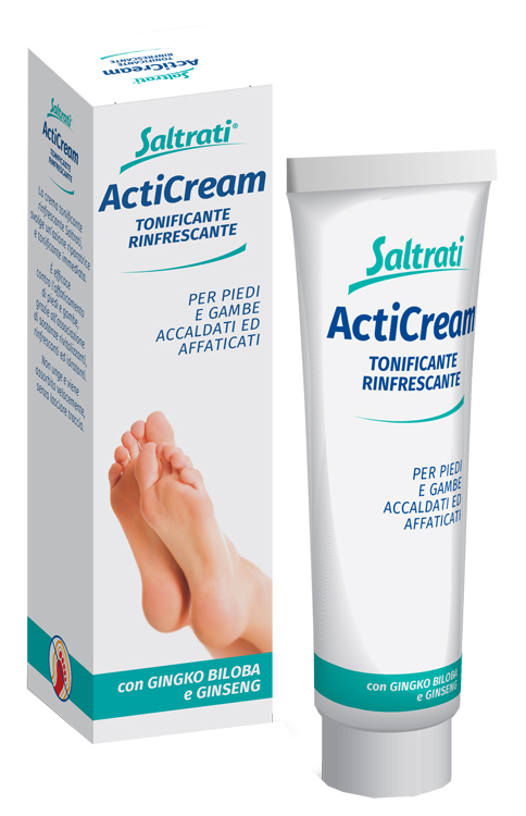 SALTRATI ACTICREAM TONIFICANTE RINFRESCANTE PER PIEDI E GAMBE 100 ML - Farmaciapacini.it
