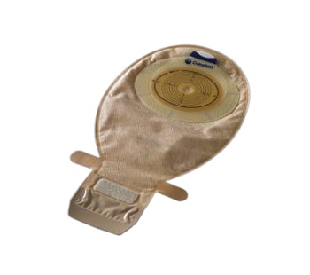SACCA PER ILEOSTOMIA CON HIDE/AWAY APERTA RICOPERTA IN TESSUTO NON TESSUTO CON VELCRO 30MM MISURA MAXI 650ML - Farmaciapacini.it