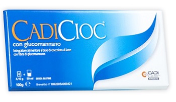 CADICIOC TAVOLETTA LATTE CON GLUCOMANNANO 100 G - Farmaciapacini.it
