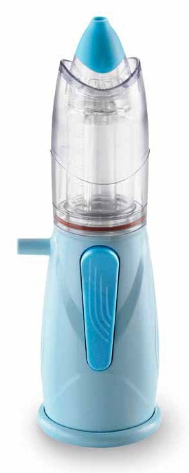 AEROSOL PER ALTE VIE RESPIRATORIE RINOWASH COLORE AZZURRO CON CAMPANA UNIVERSALE - Farmaciapacini.it