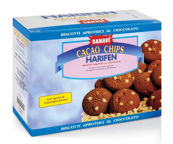 HARIFEN CHIPS CACAO BIANCO 150 G - Farmaciapacini.it