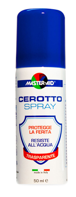CEROTTO SPRAY MASTER-AID FLACONE 50ML CIRCA 80 APPLICAZIONI - Farmaciapacini.it