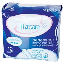 ILLA CARE ASSORBENTE NOTTE EXTRA 12 PEZZI - Farmaciapacini.it