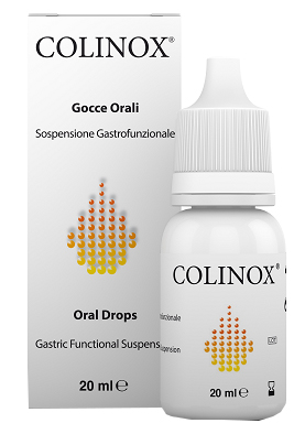COLINOX SOSPENSIONE GASTROFUNZIONALE GOCCE OROSOLUBILI TRATTAMENTO METEORISMO AEROFAGIA COLICHE GASSOSE 20 ML - Farmaciapacini.it