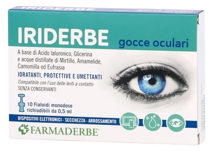 IRIDERBE GOCCE OCULARI MONODOSI 10 FLACONCINI DA 0,5ML - Farmaciapacini.it