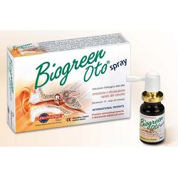 SOLUZIONE OTOLOGICA BIOGREEN OTO SPRAY RIMOZIONE E DISSOLUZIONE CERUME 13 ML - Farmaciapacini.it