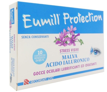 EUMILL PROTECTION GOCCE OCULARI 10 FLACONCINI MONODOSE 0,5 ML - Farmaciapacini.it