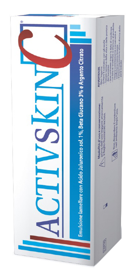 EMULSIONE IAMELLARE ACTIV SKIN CON ACIDO JALURONICO 1% BETA GLUCANO 3% E ARGENTO CITRATO 30 ML - Farmaciapacini.it
